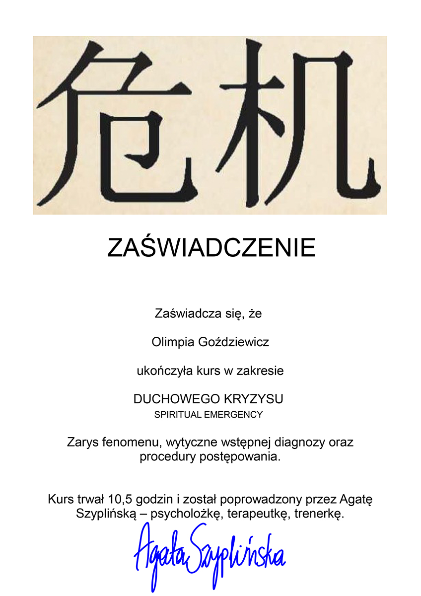 kryzys duchowy dyplom kryzys duchowy dyplom